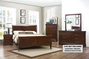 Edina 4-pc Bedroom Set