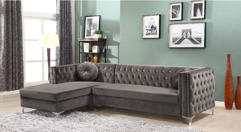 Sophie Velvet Sectional