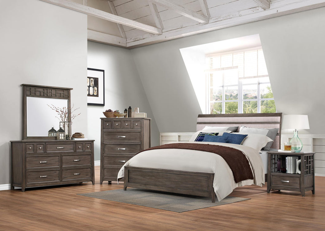 Modesto King Upholstered Bed