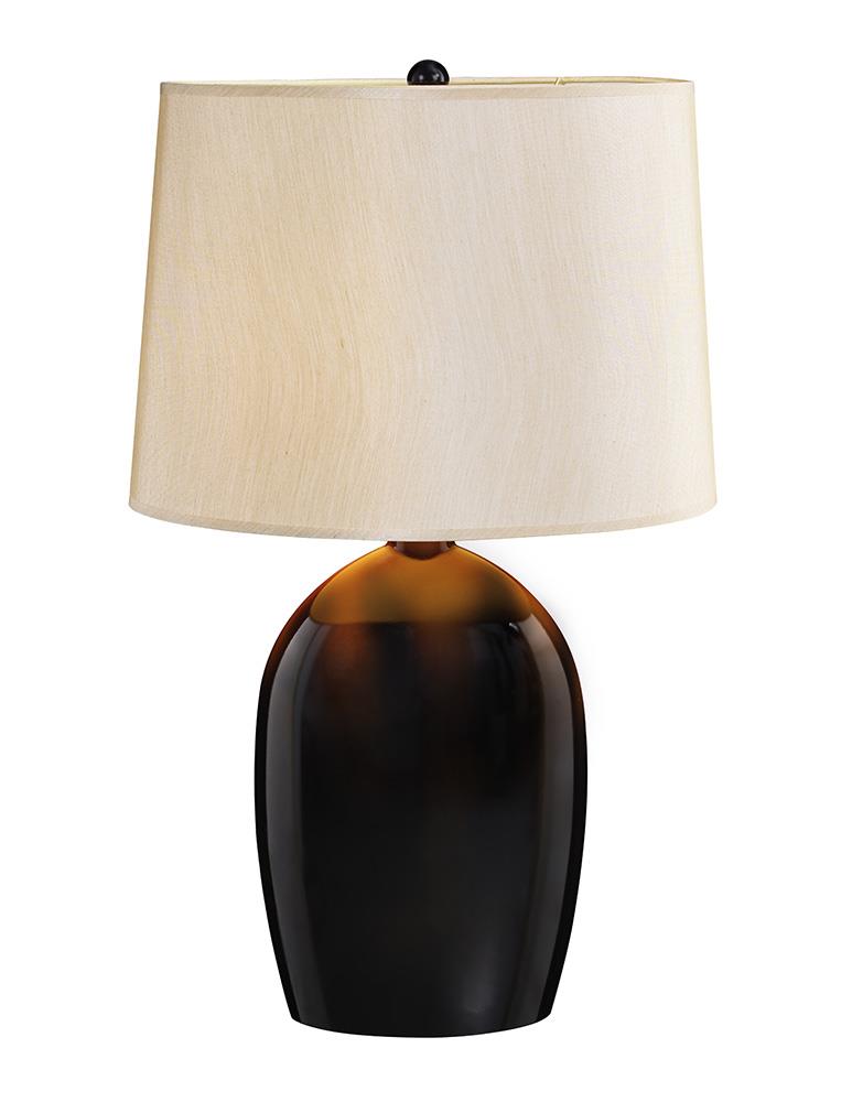 Brown Jug Lamp