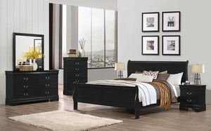 Lp Black Queen Bed