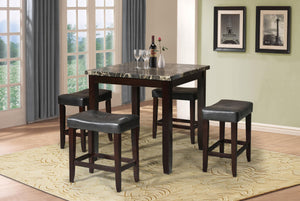 Ainsley Counter Height Dining Counter Height Set (5Pc Pk)