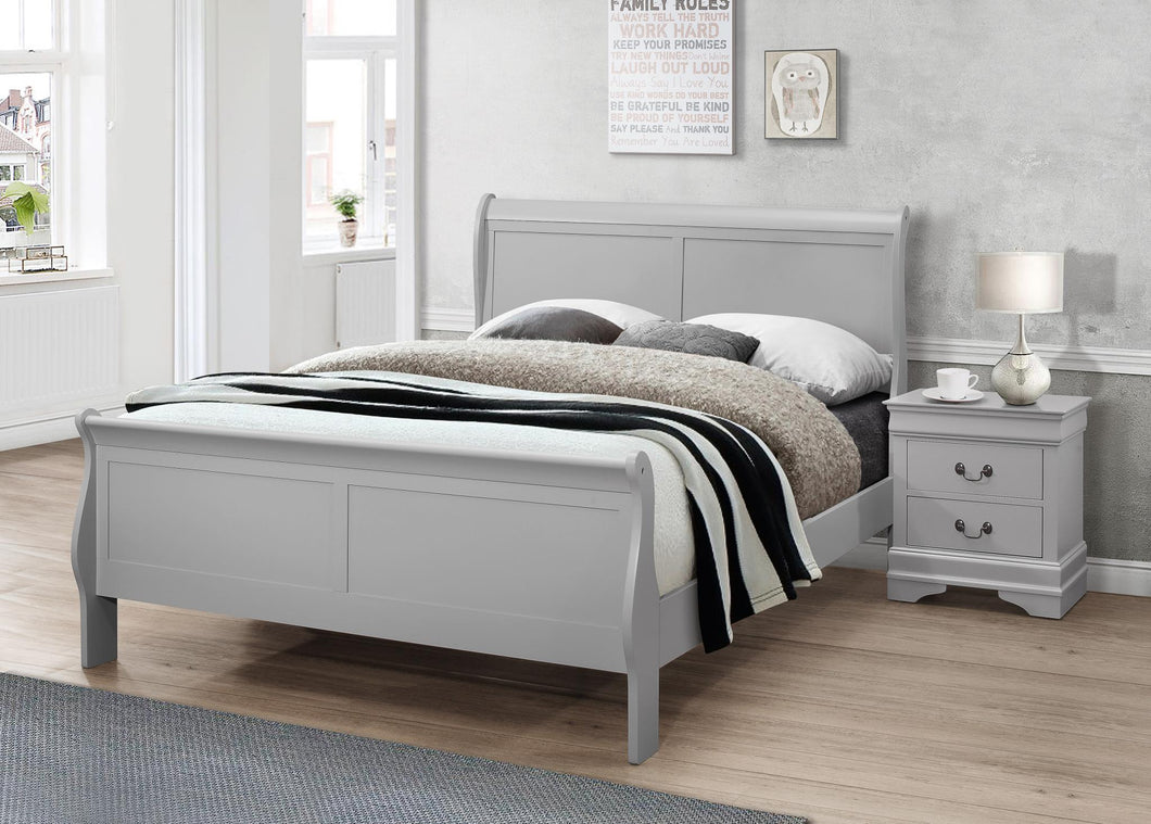 Lp Grey King Bed