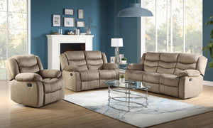 Angelina Sofa Set (Motion) Sofa (Motion) [Disc]