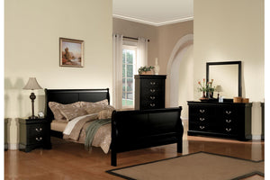 Louis Philippe III Bedroom Queen Bed