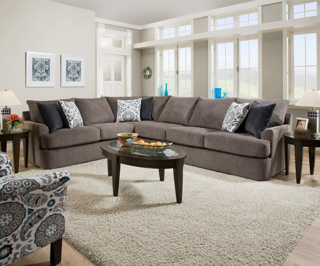 Firminus Sectional Sectional Sofa (w/6 Pillows)