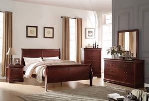 Louis Philippe Bedroom Queen Bed