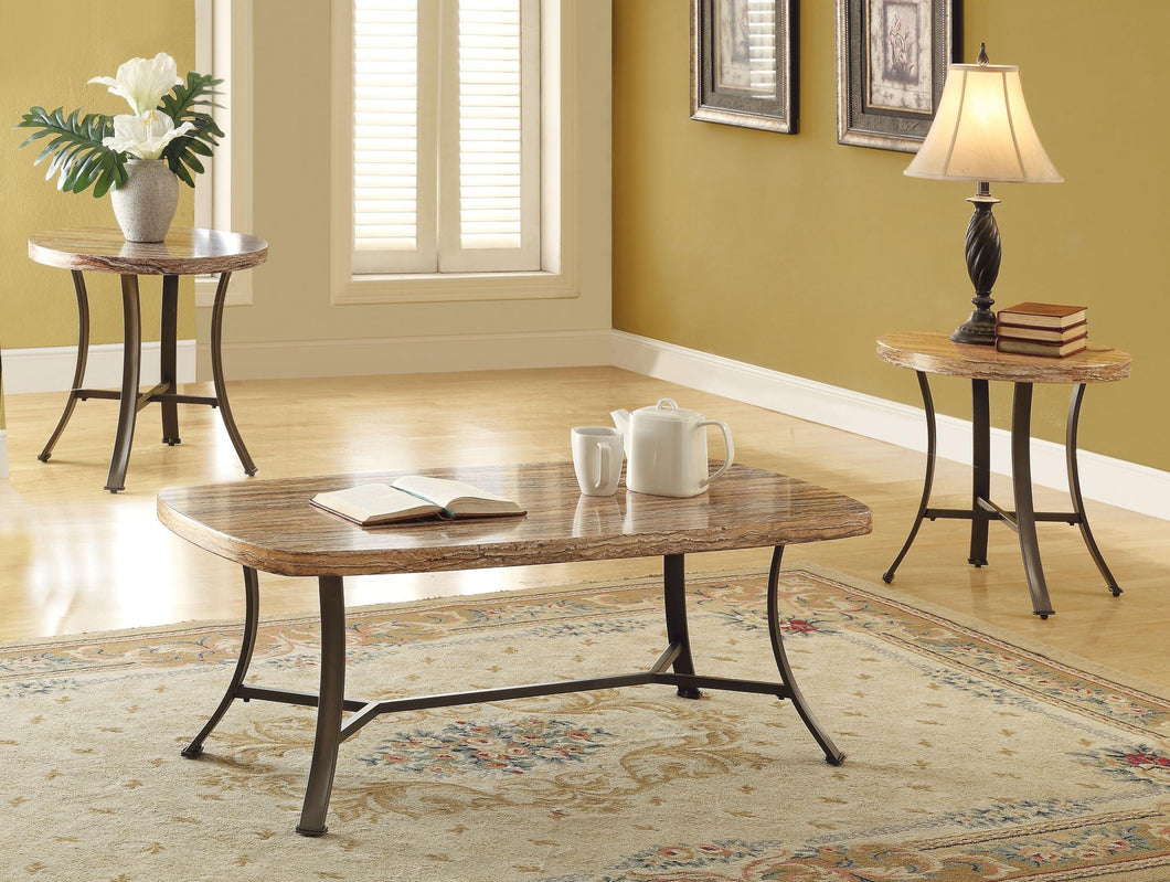 Val Occasional Tables Coffee/End Table Set (3Pc Pk) [Disc]