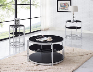 Mercury Round End Table