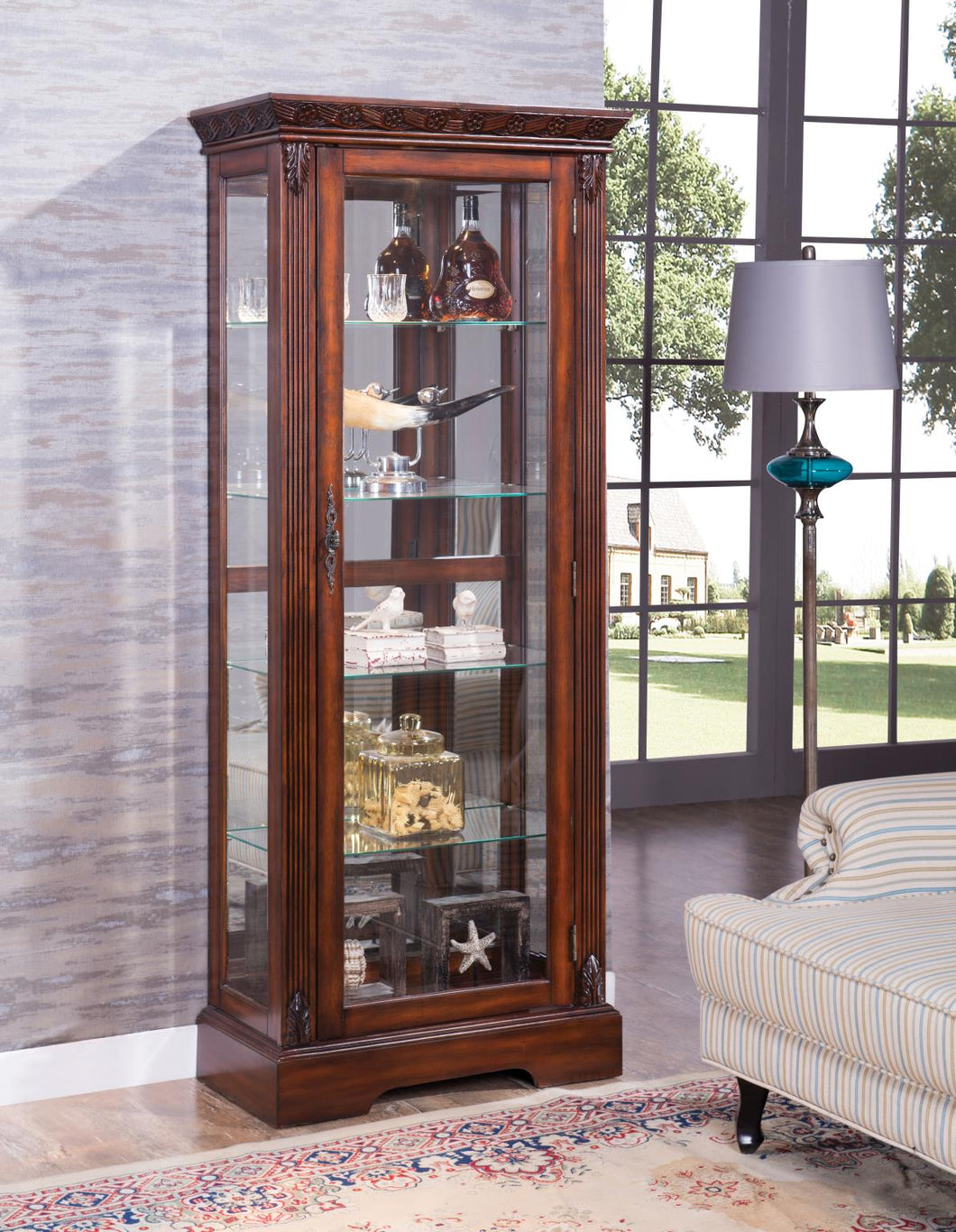 Addy Curio Cabinet Curio Cabinet