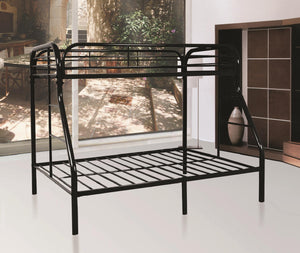 T/F Black Metal Bunkbed