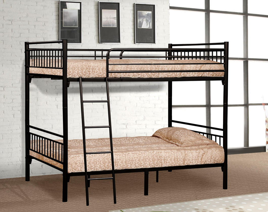 F/F Black Bunkbed